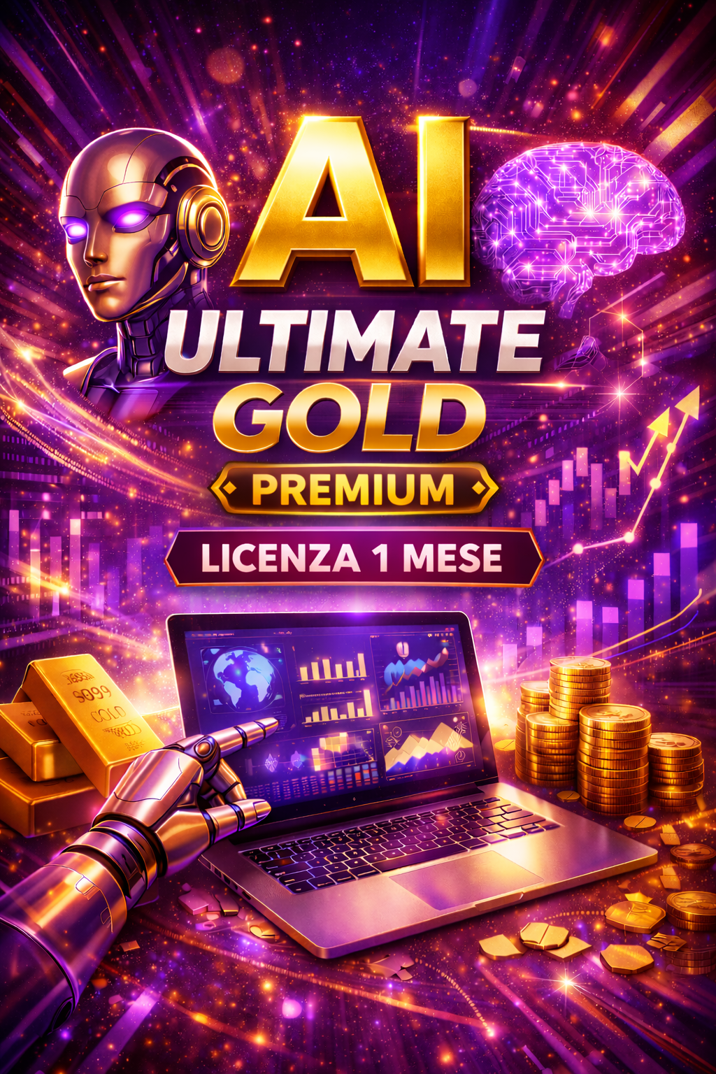 AI ULTIMATE GOLD - LICENZA MENSILE đ¤