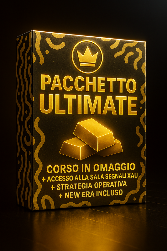 PACCHETTO ULTIMATE 🏆 SALA SEGNALI ORO +80% WIN RATE + STRATEGIA + NEW ERA INCLUSO + CORSO OMAGGIO